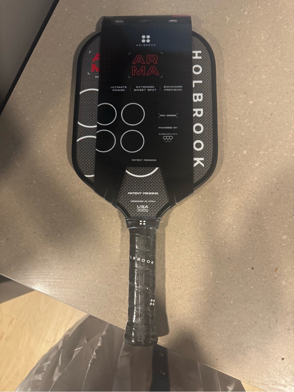 Holbrook ARMA Pickleball Paddle - Black/Gray new